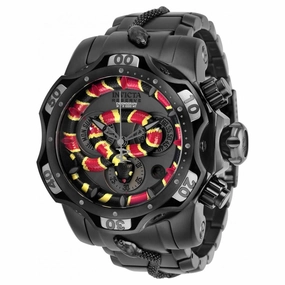 Invicta Men's Chronograph Watch - Reserve Venom Black Bracelet | 30845