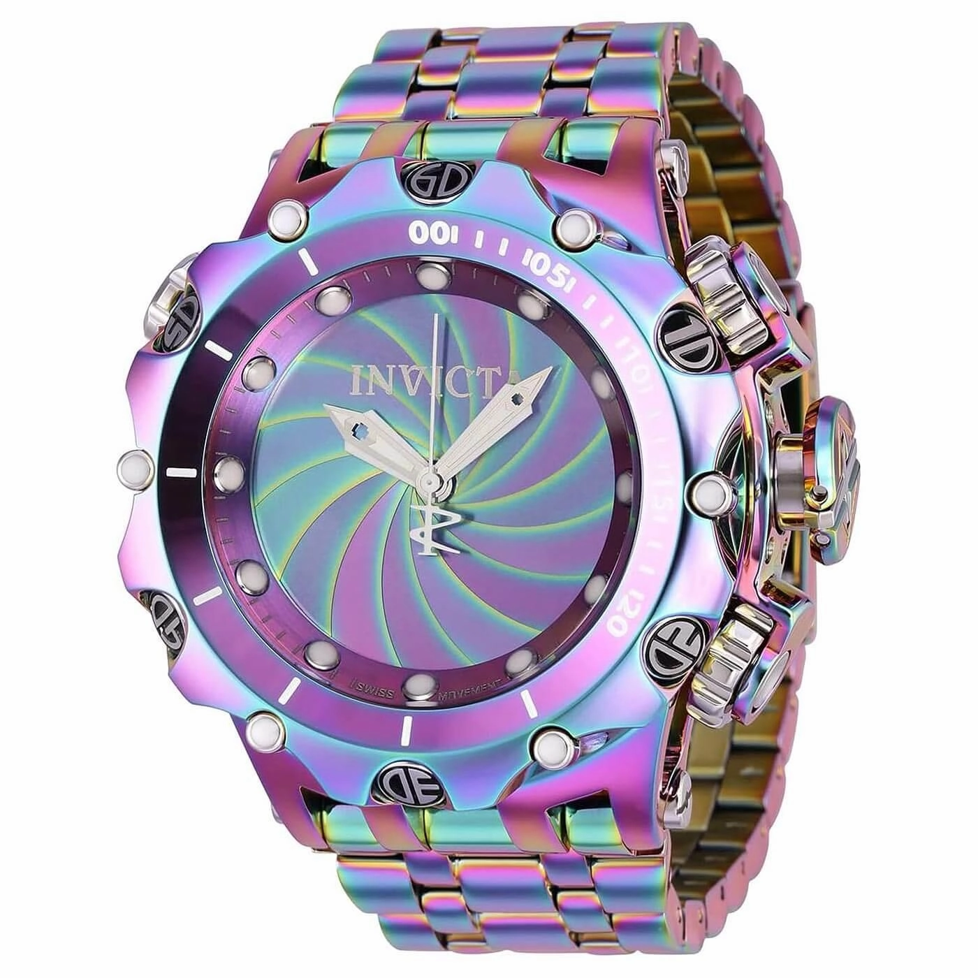 Invicta Men's Chronograph Watch - Reserve Venom Iridescent Bracelet | 35654