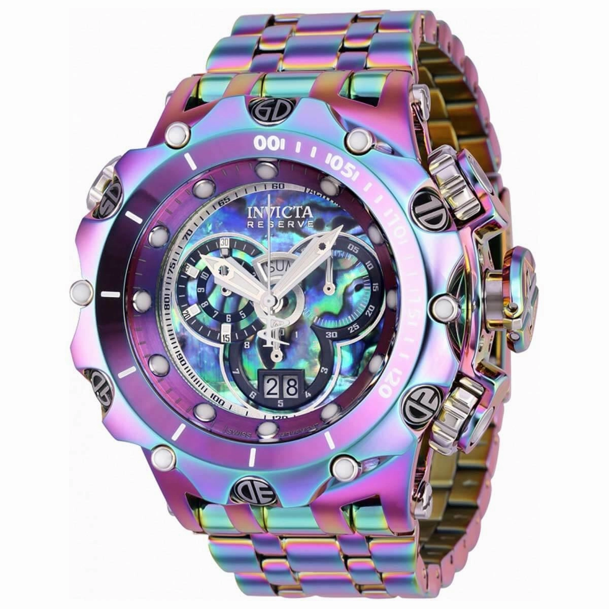 Invicta Men's Chronograph Watch - Reserve Venom Iridescent Bracelet | 35654
