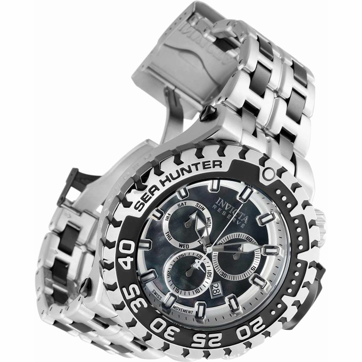 Invicta Men's Chronograph Watch - Sea Hunter Two Tone Stainless Steel Bracelet | 34591