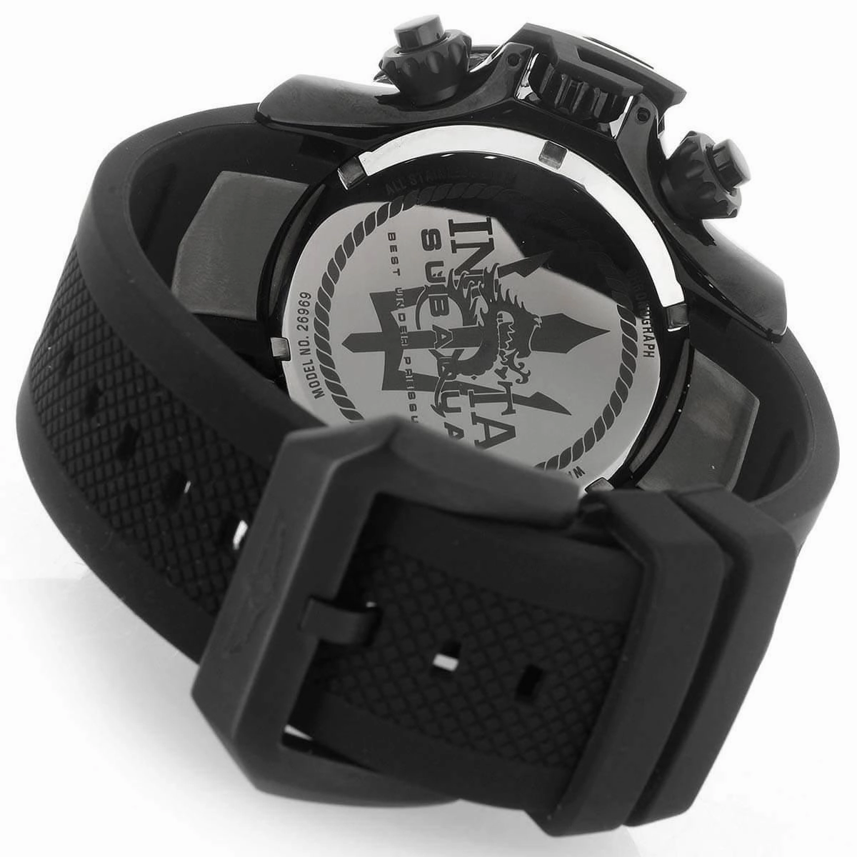 Invicta Men's Chronograph Watch - Subaqua Gunmetal Dial Two Tone Strap | 26969