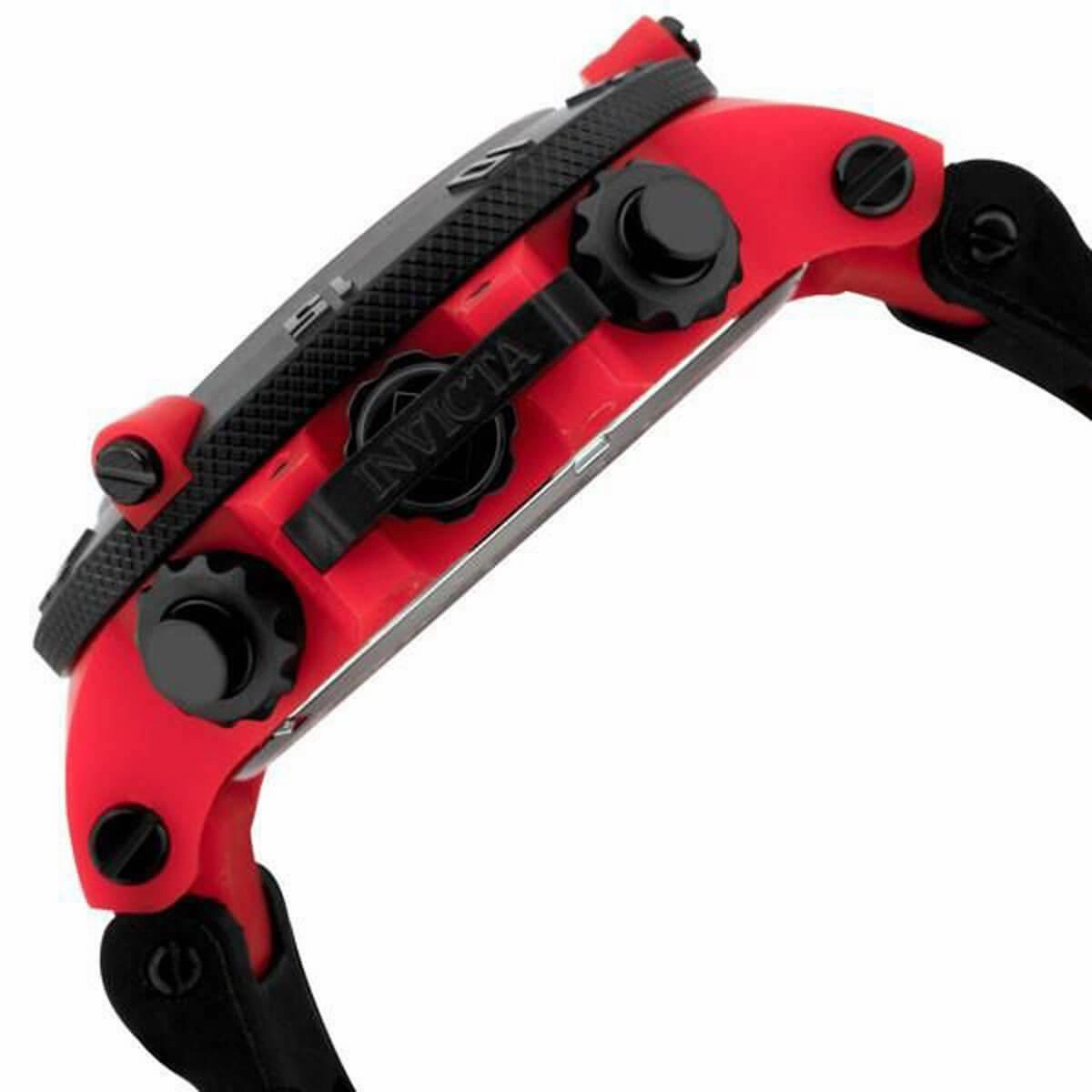 Invicta Men's Chronograph Watch - Subaqua Noma III Red Dial Strap | 0938