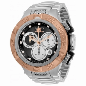 Invicta Men's Chronograph Watch - Subaqua Noma V Black and Silver Dial | 31562