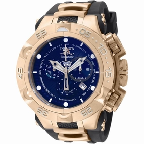 Invicta Men's Chronograph Watch - Subaqua Noma V Blue Dial Two Tone Strap | 12883