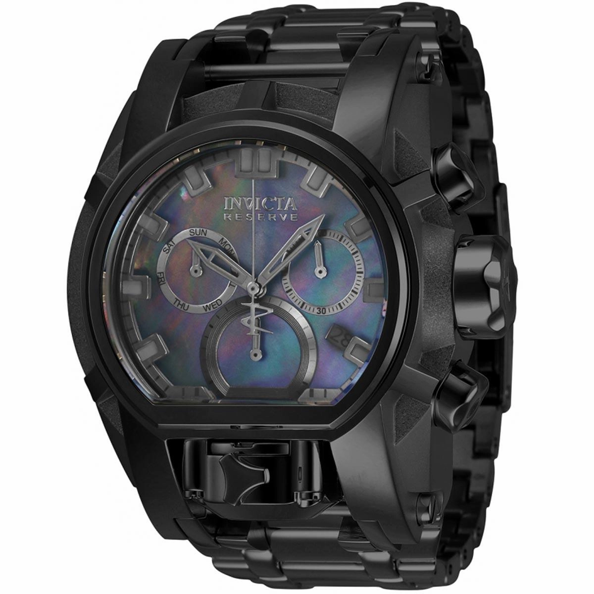Invicta Men's Quartz Watch - Reserve Bolt Zeus Magnum Chronograph Bracelet | 34307
