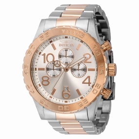 Invicta Men's Quartz Watch - Specialty Chronograph Silver Tone Dial Bracelet | 40604