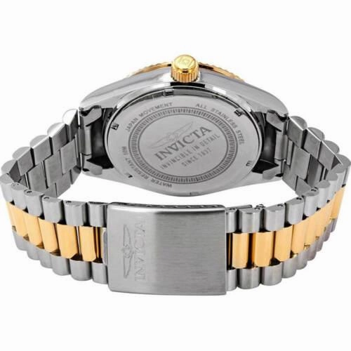 Invicta Men's Quartz Watch - Specialty Gold Tone Dial Two Tone Bracelet | 29426