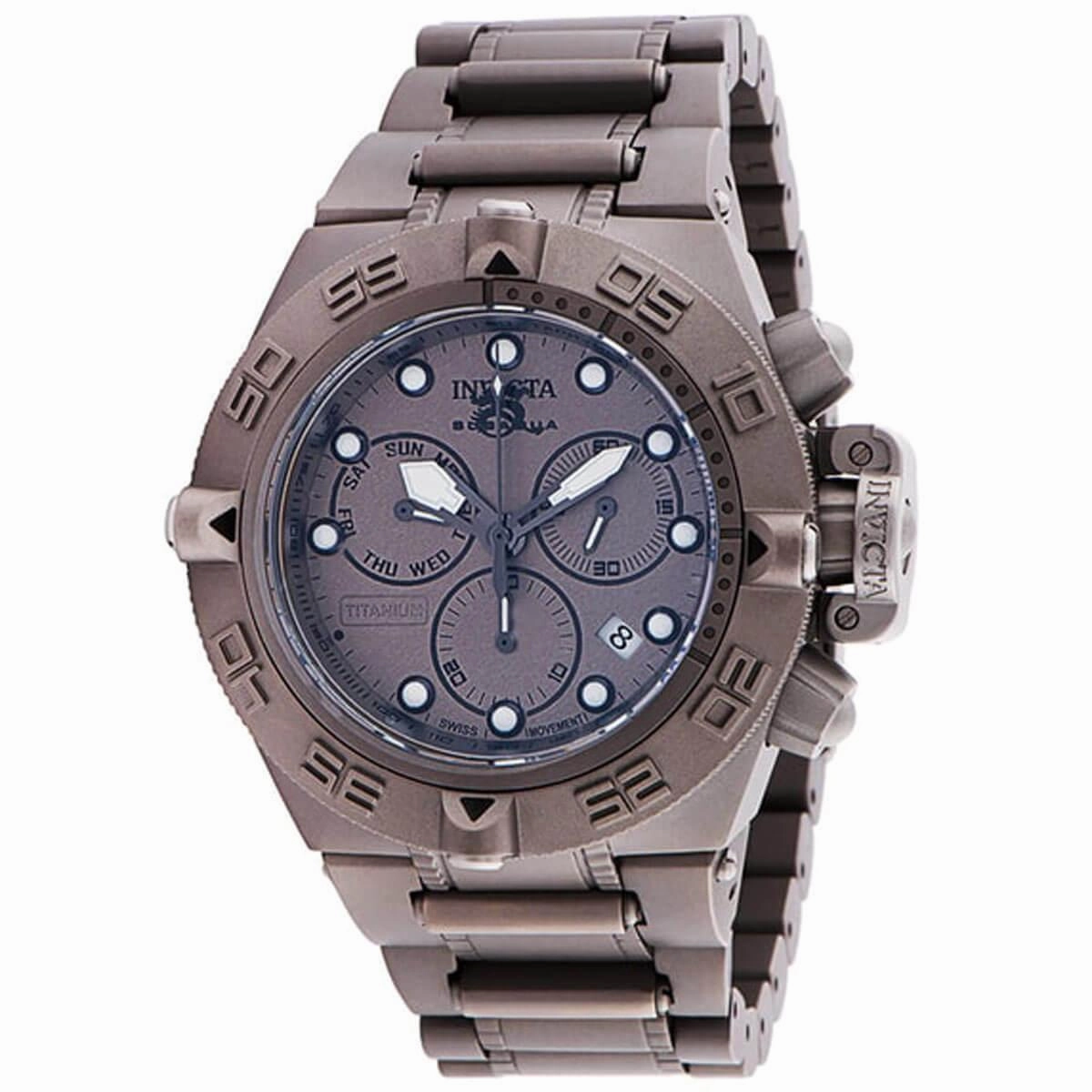 Invicta Men's Quartz Watch - Subaqua Noma IV Chronograph Grey Dial Bracelet | 33721