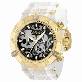 Invicta Men's Quartz Watch - Subaqua White and Black Dial Strap | 37328