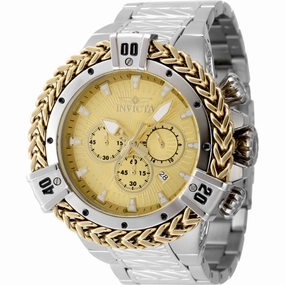 Invicta Men's Watch - Bolt Chronograph Gold Dial Stainless Steel Bracelet | 48157