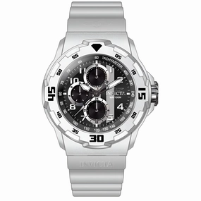 Invicta Men's Watch - Coalition Forces Chrono White Silicone Rubber Strap | 46400