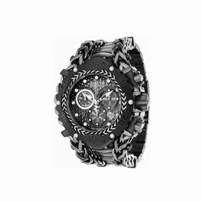 Invicta Men's Watch - Gladiator Chronograph Gunmetal and Black Dial Bracelet | 34437