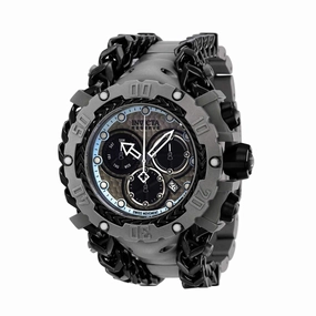 Invicta Men's Watch - Gladiator Chronograph Rotating Bezel Grey Bracelet | 37259