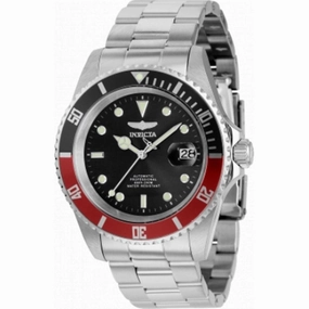 Invicta Men's Watch - Pro Diver Automatic Black Dial Silver Tone Bracelet | 9403OBXL