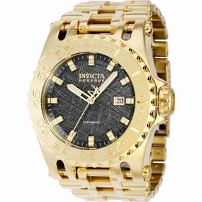 Invicta Men's Watch - Reserve Chaos Power Reserve Black Dial Steel Bracelet | 38711