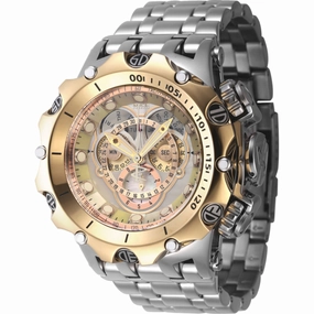 Invicta Men's Watch - Reserve Chrono Rose Gold, Champagne and White Dial Steel | 45609