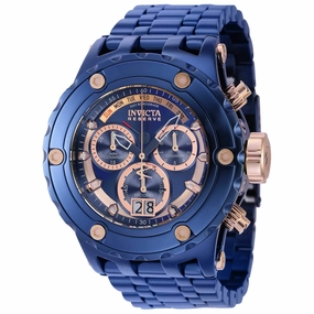 Invicta Men's Watch - Reserve Specialty Subaqua Dark Blue and Rose Gold Dial | 39849