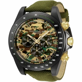 Invicta Men's Watch - Speedway Quartz Chronograph Black and Camouflage Dial | 33794