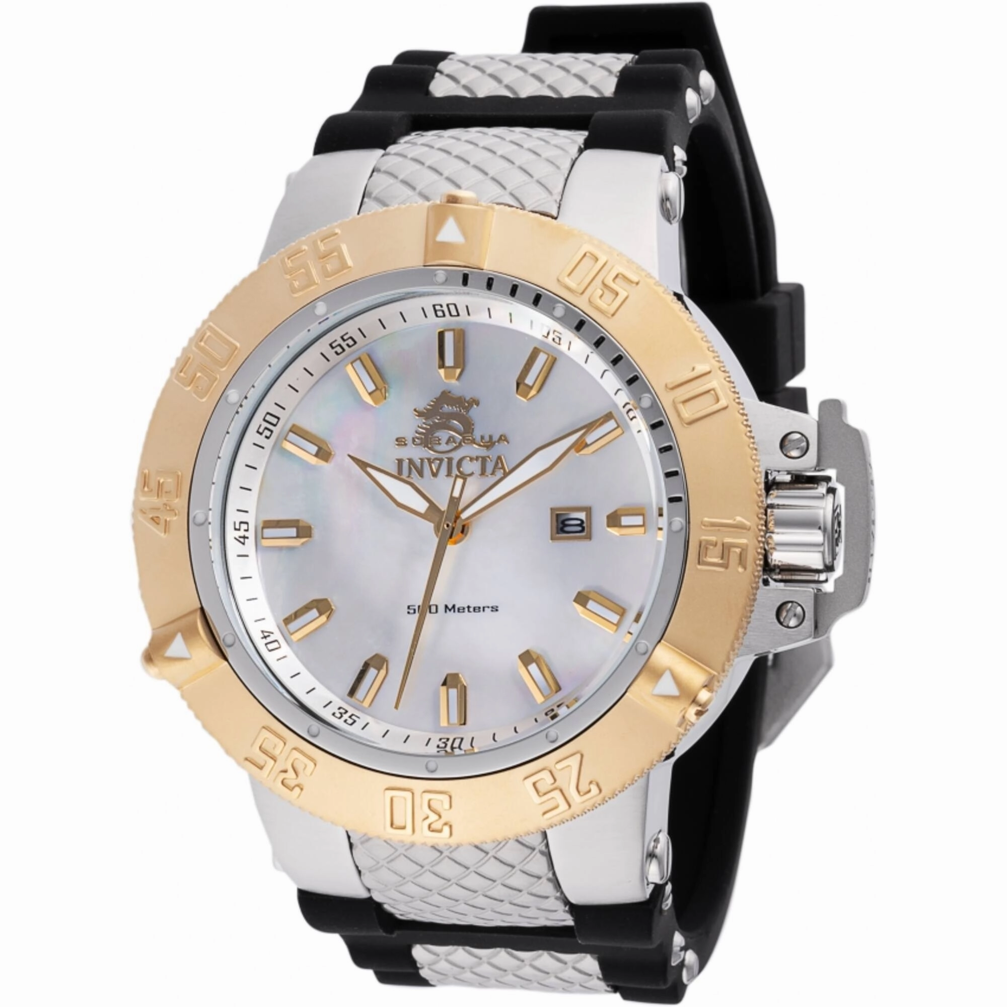 Invicta Men's Watch - Subaqua Noma III Silver and White Dial Strap Quartz | 46455