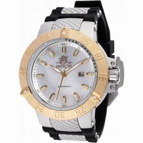 Invicta Men's Watch - Subaqua Noma III Silver and White Dial Strap Quartz | 46455
