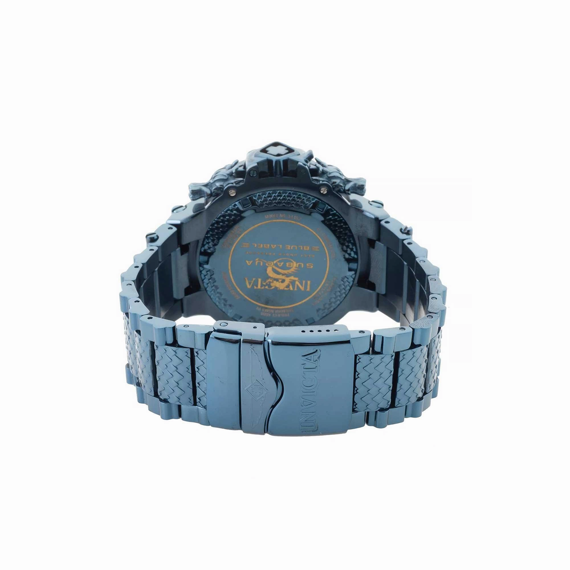 Invicta Men's Watch - Subaqua Noma VII Chronograph Dark Blue Steel Bracelet | 34182