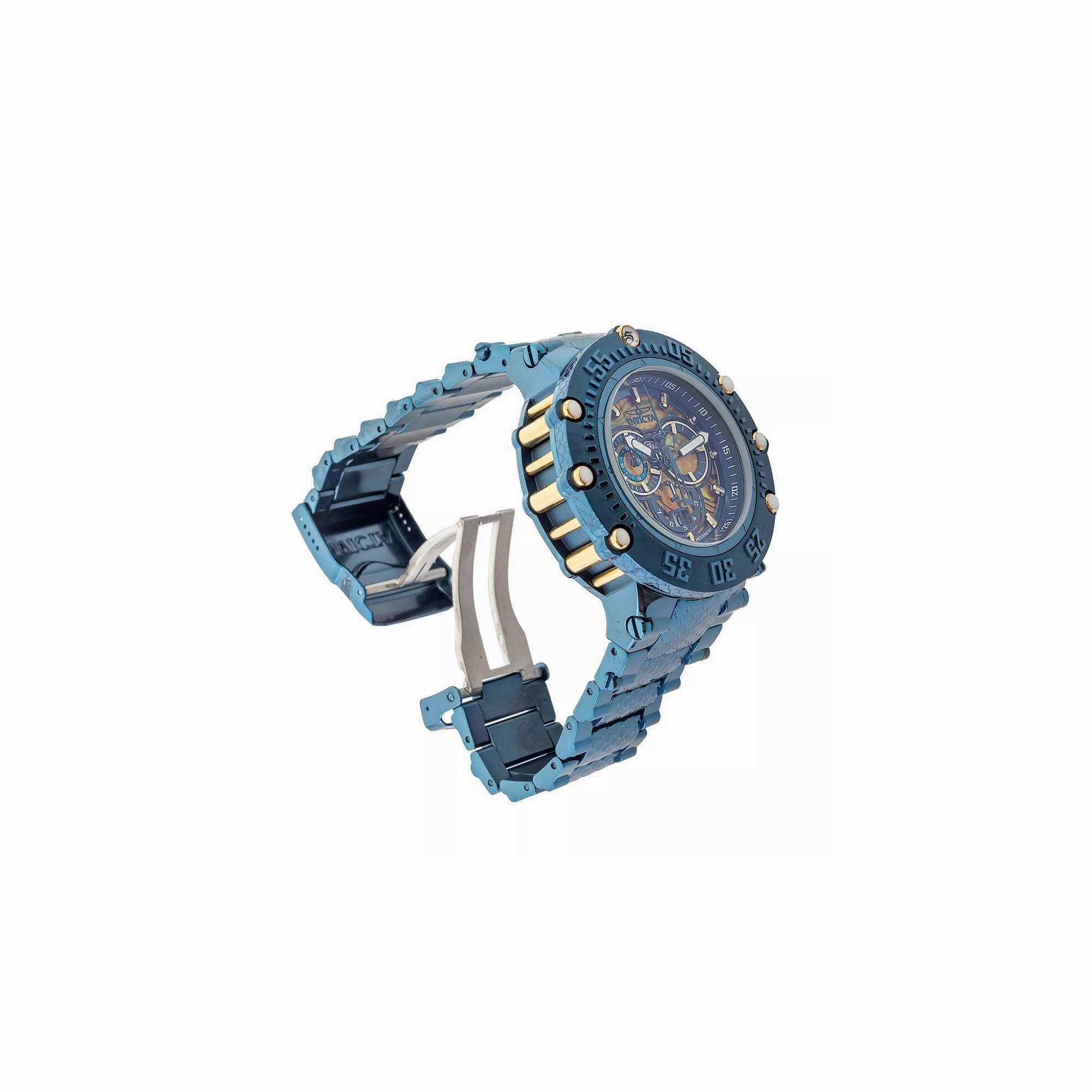Invicta Men's Watch - Subaqua Noma VII Chronograph Dark Blue Steel Bracelet | 34182