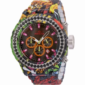 Invicta Men's Watch - Subaqua Quartz Orange and Black Dial Aqua Bracelet | 35434