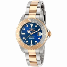 Invicta Women's Quartz Watch - Cruiseline Blue Dial Two Tone Bracelet | 16506