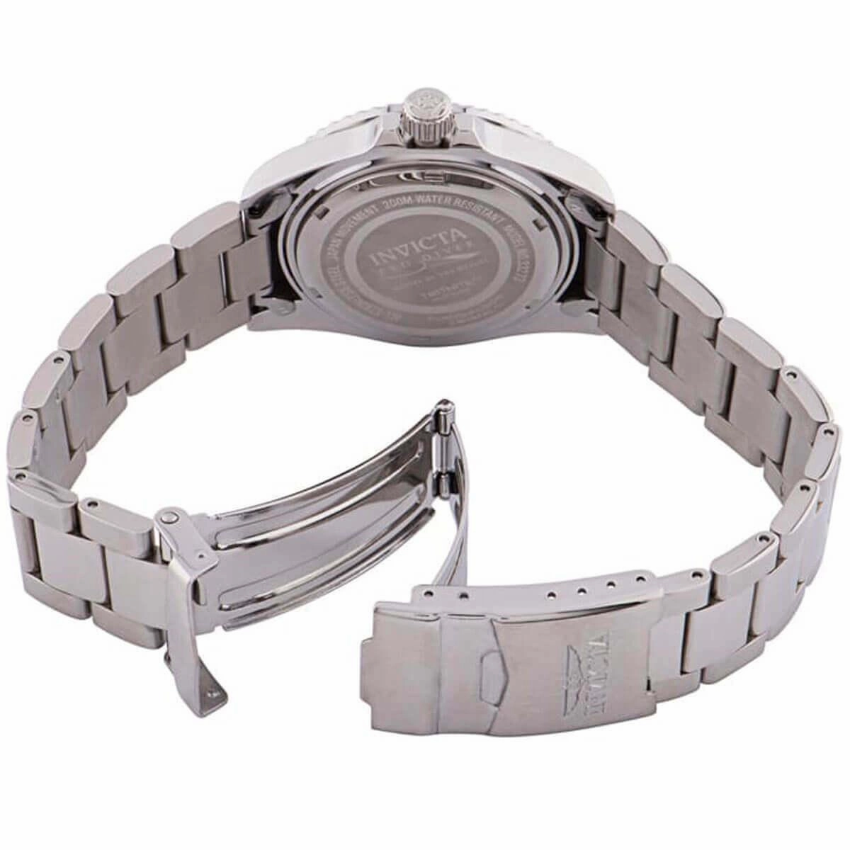 Invicta Women's Quartz Watch - Pro Diver Blue Dial Silver Tone Bracelet Dive | 33273
