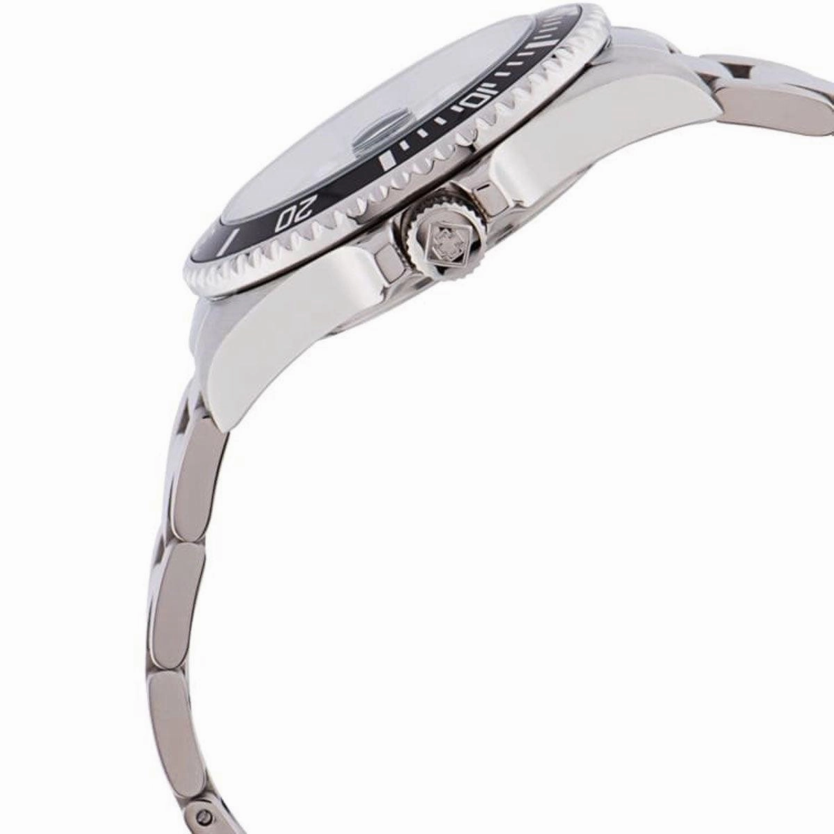 Invicta Women's Quartz Watch - Pro Diver Rotating Bezel Silver Bracelet | 33272