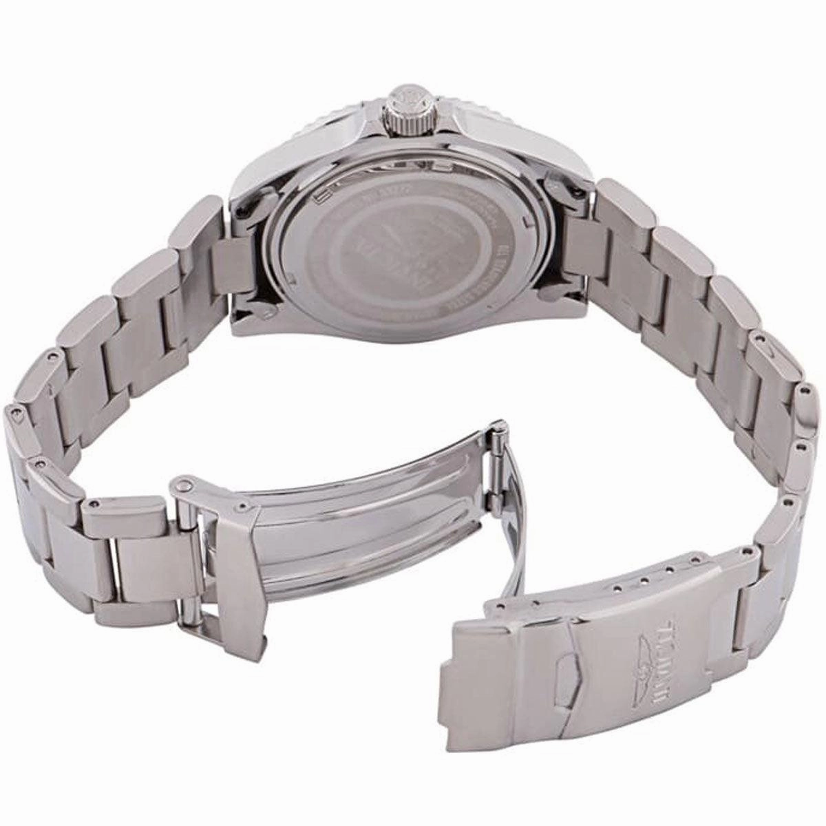 Invicta Women's Quartz Watch - Pro Diver Rotating Bezel Silver Bracelet | 33272