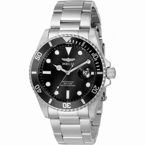 Invicta Women's Quartz Watch - Pro Diver Rotating Bezel Silver Bracelet | 33272