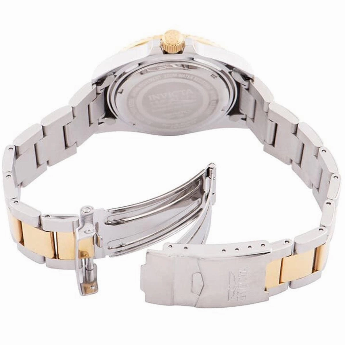 Invicta Women's Quartz Watch - Pro Diver Rotating Bezel Two Tone Bracelet | 33260