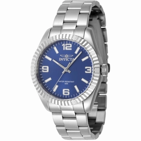 Invicta Women's Quartz Watch - Specialty Blue Dial Stainless Steel Bracelet | 47466