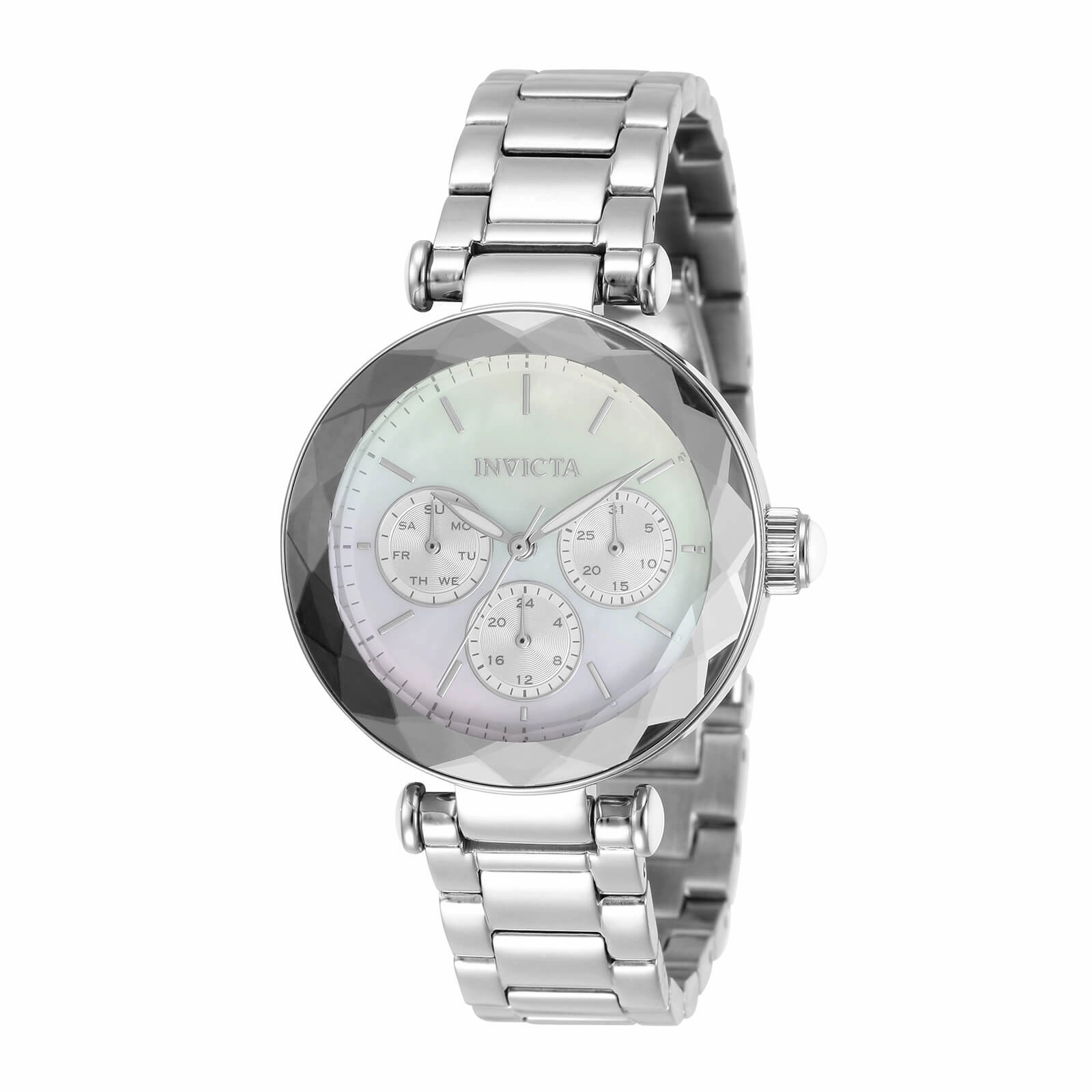 Invicta Women's Watch - Angel Silver Tone Case Stainless Steel Bracelet | 31267