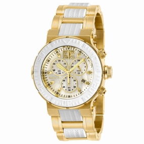 Invicta Women's Watch - Ocean Reef Two Tone White and Yellow Gold Bracelet | 29667