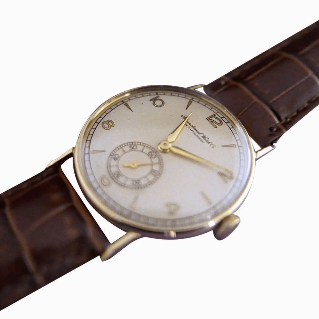 IWC Calibre 61 1940's 14kt Gold Men's Vintage Watch
