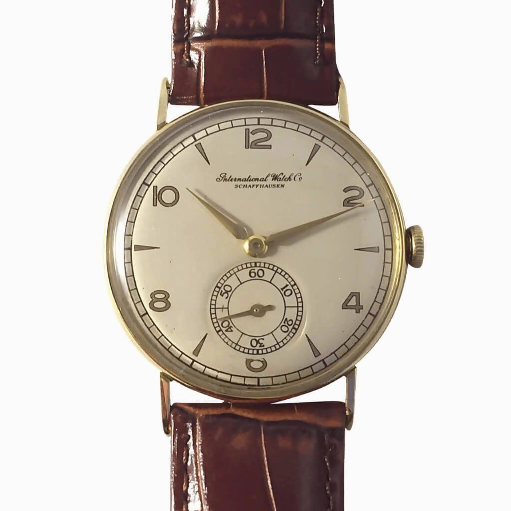 IWC Calibre 61 1940's 14kt Gold Men's Vintage Watch