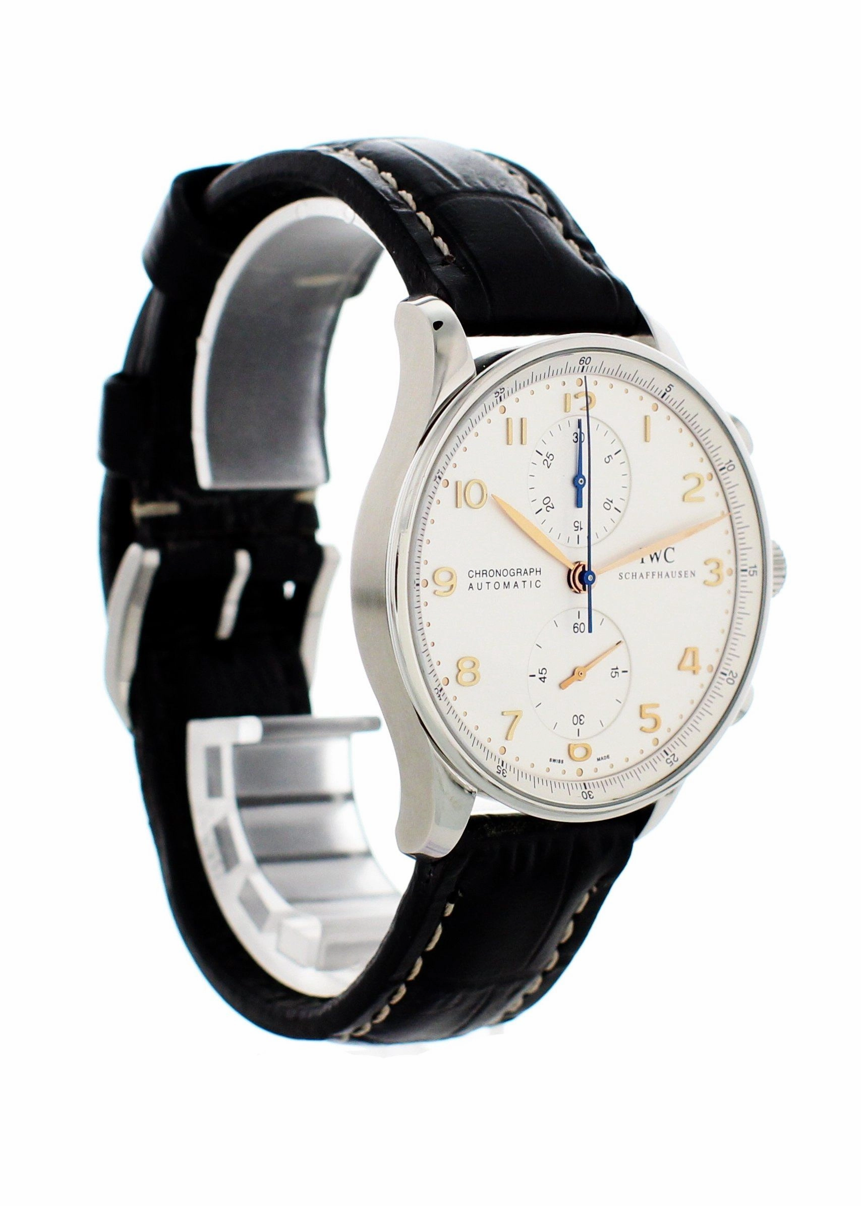 IWC Portuguese IW371445 Mens Watch With Papers