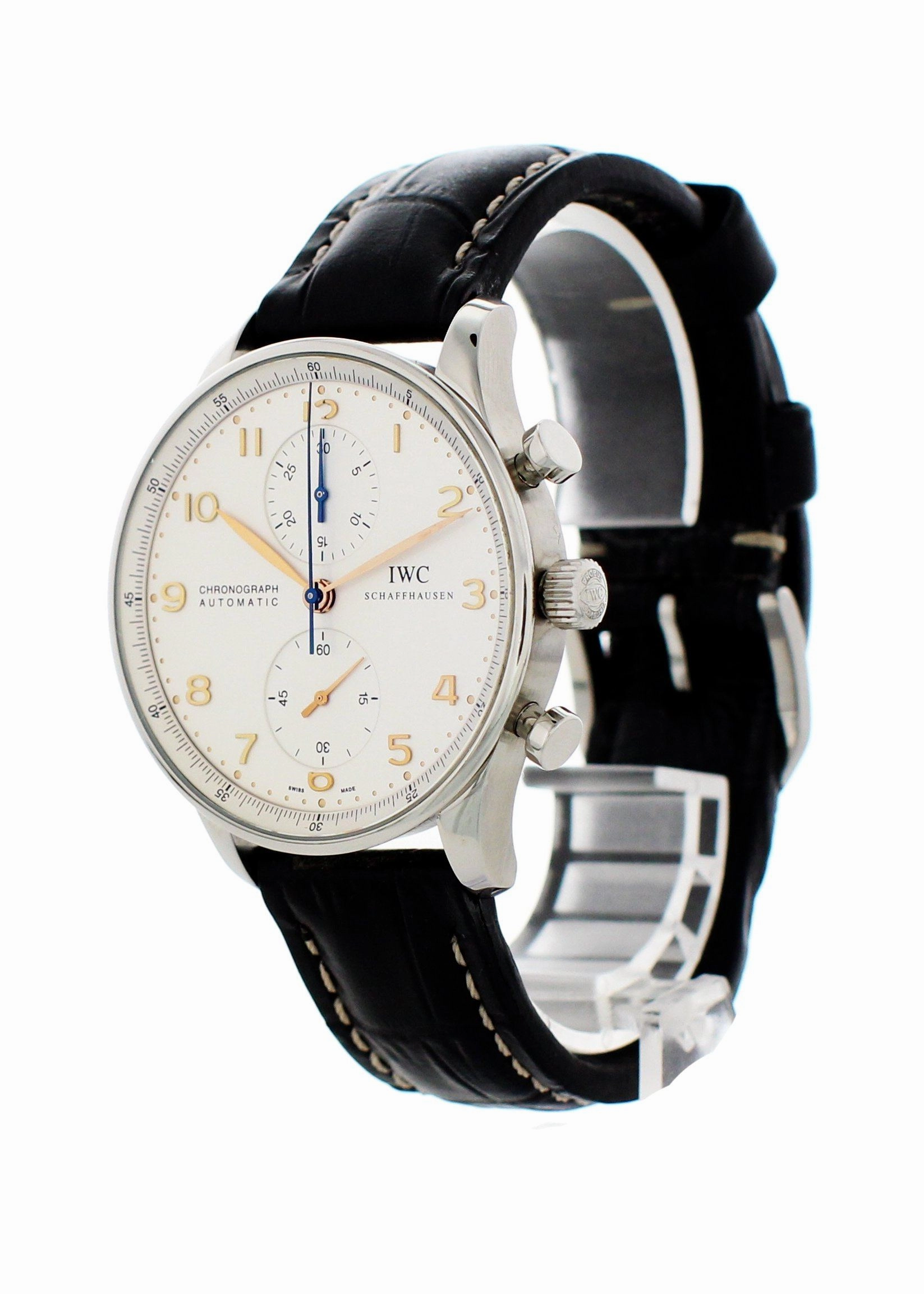 IWC Portuguese IW371445 Mens Watch With Papers