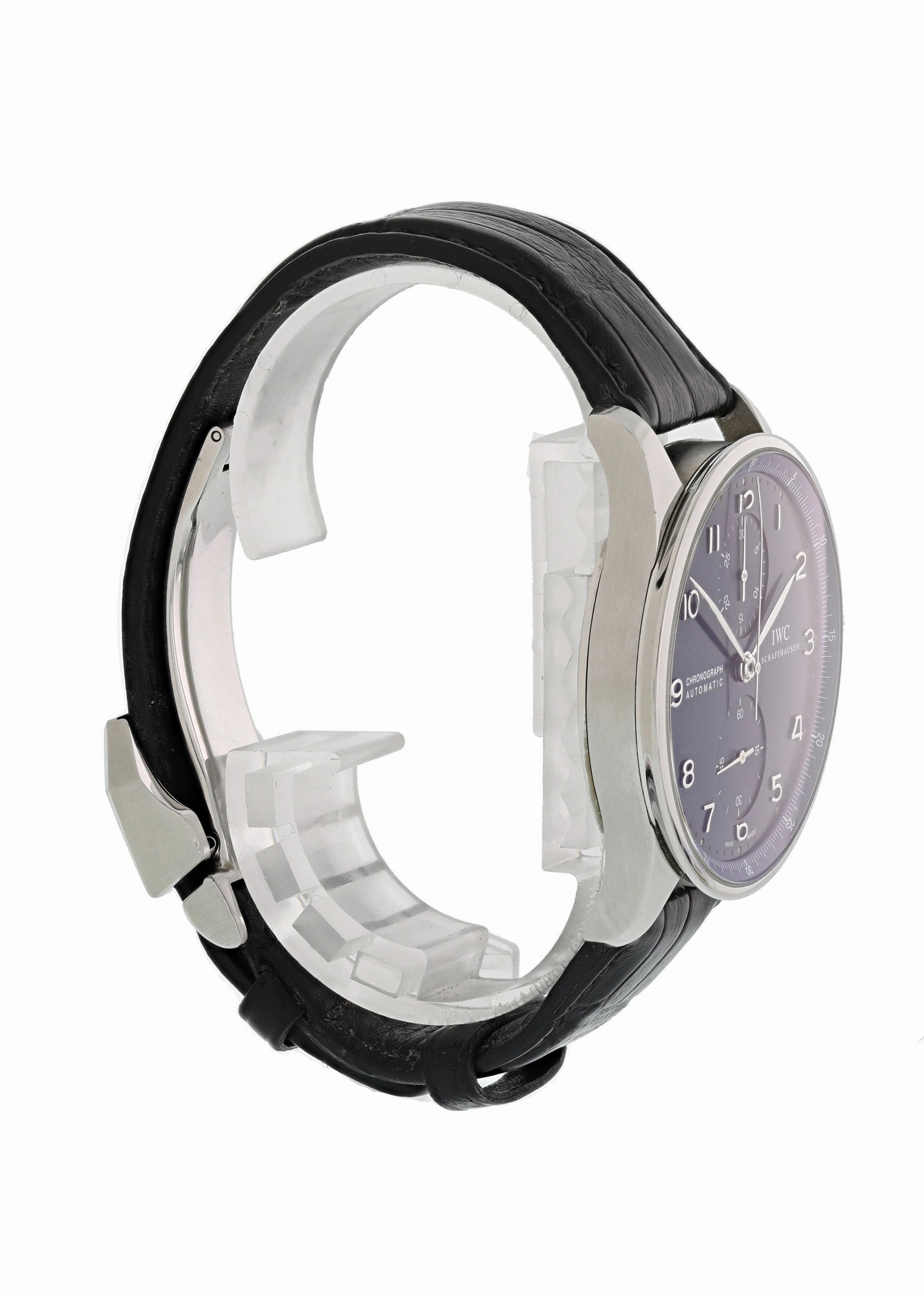 IWC Portuguese IW3714-91 Chrono-Automatic Mens Watch Box papers