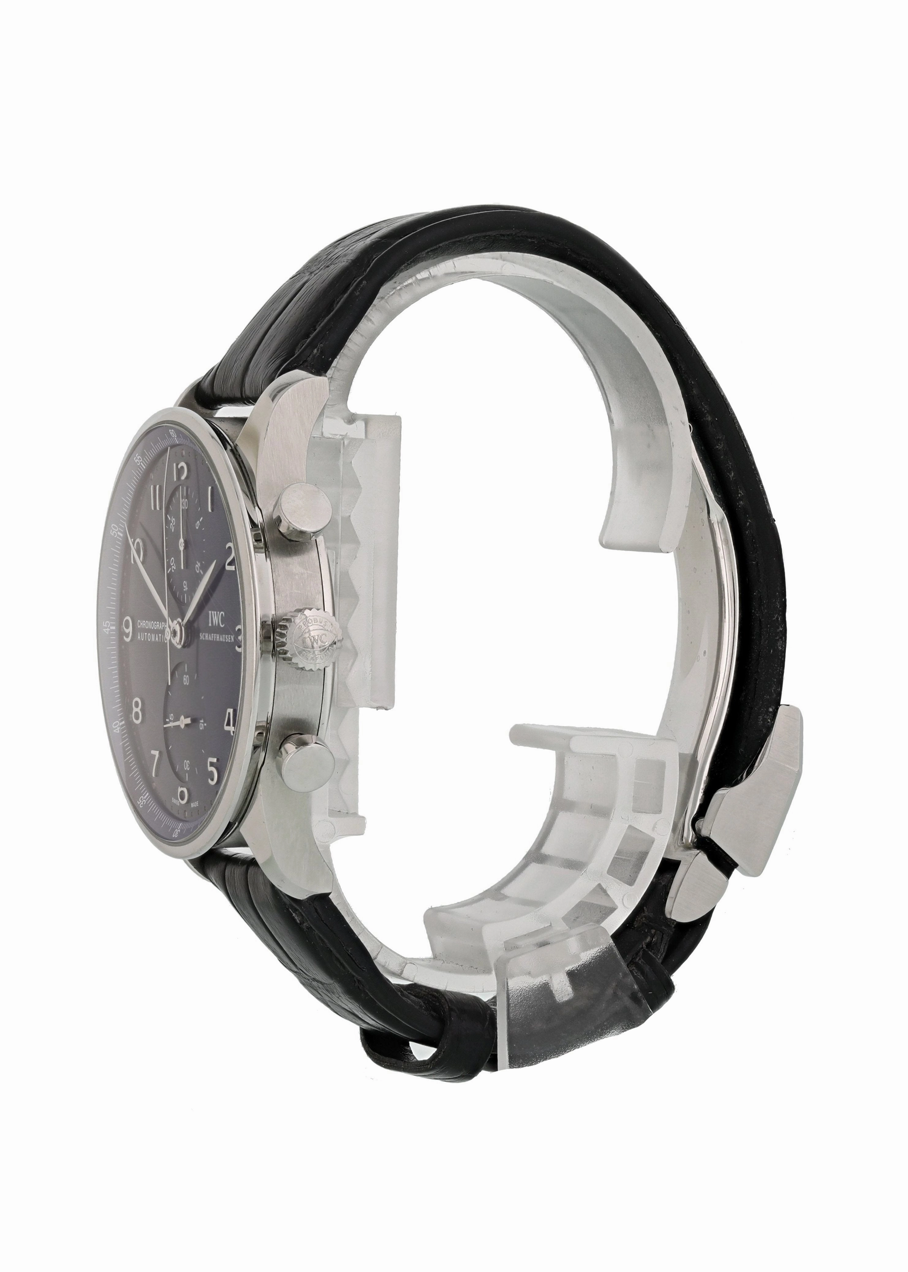 IWC Portuguese IW3714-91 Chrono-Automatic Mens Watch Box papers