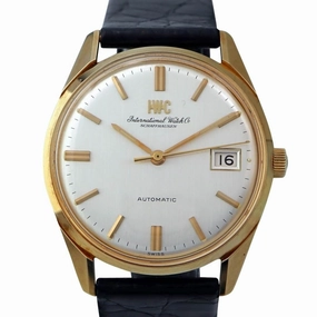 IWC Ref. 1810,  NOS, 18k Gold 1978 Men's Vintage Watch