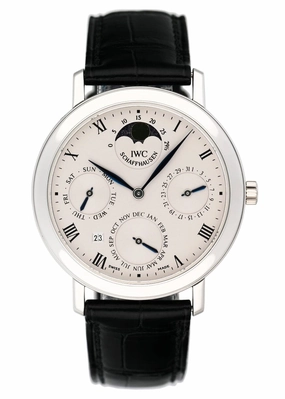 IWC Romana Perpetual Calendar 2050 Platinum Mens Watch