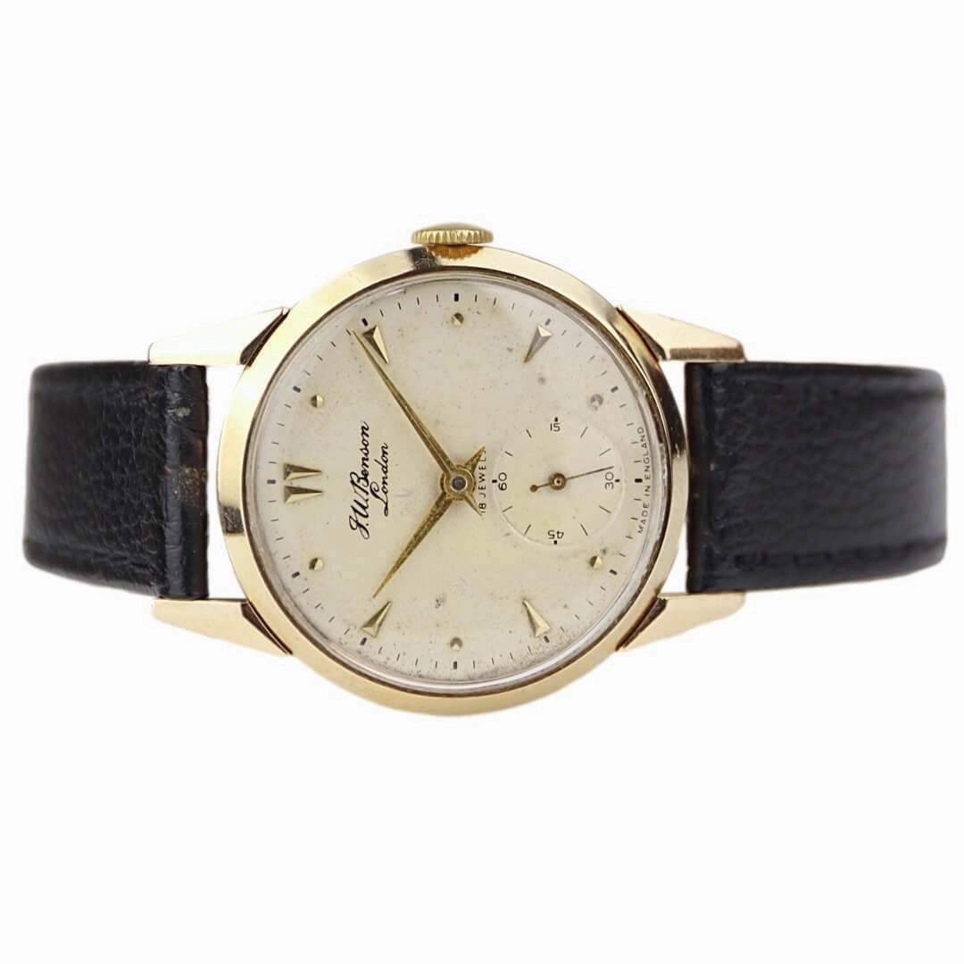 J.W.Benson 9k Gold Watch