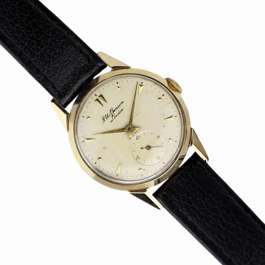 J.W.Benson 9k Gold Watch