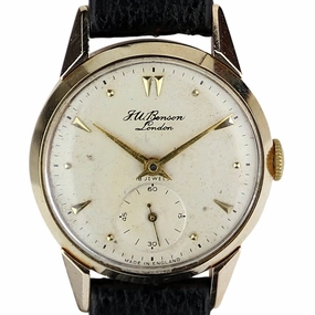 J.W.Benson 9k Gold Watch