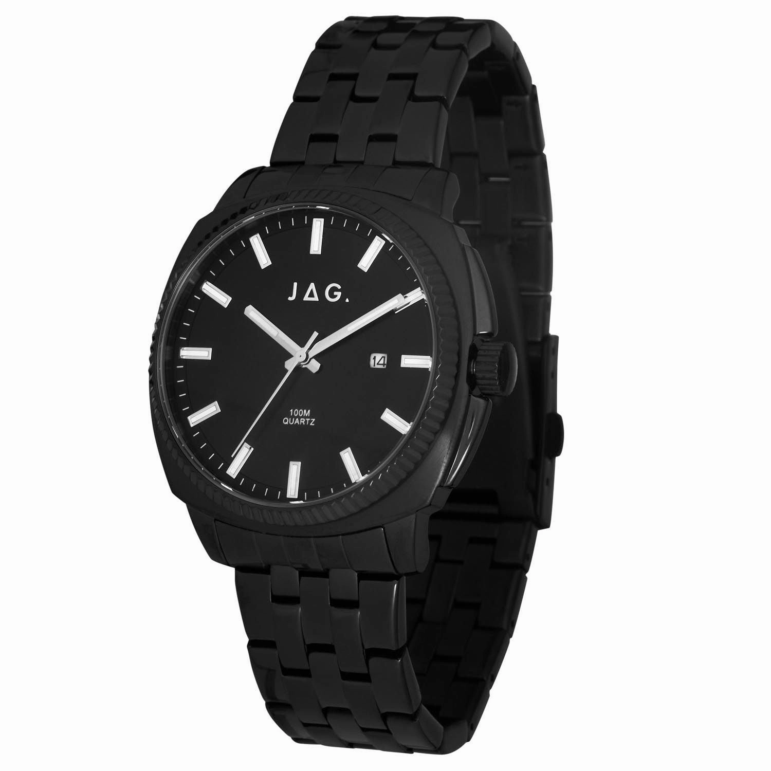 Jag Logan Black Dial 42mm Watch J2658A