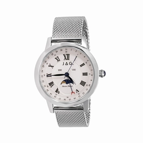 Jag Mosman Silver Dial 42mm Watch J2772A