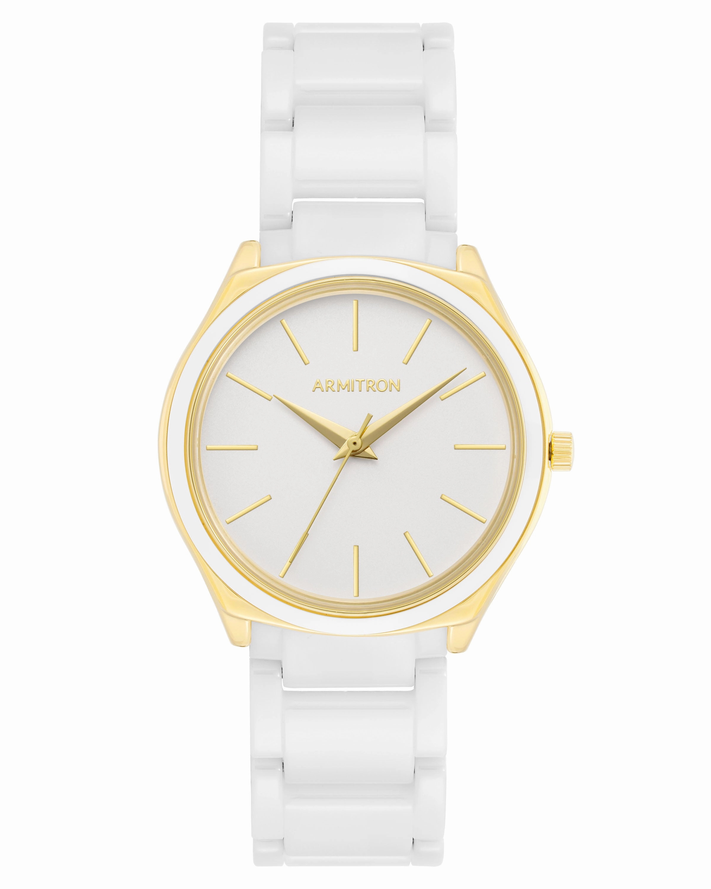 Jalyn? | 36mm, White Ceramic/Gold